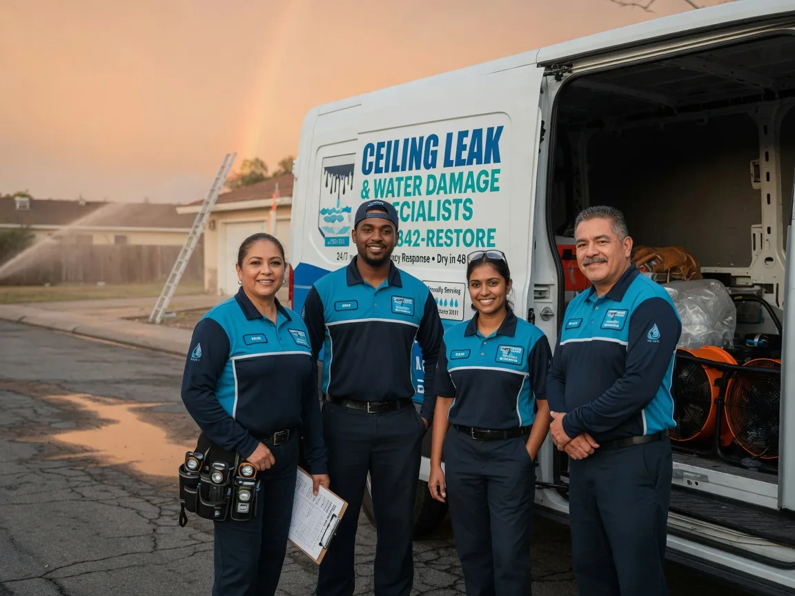 Ceiling Leak Cleanup company in Saratoga, WY
